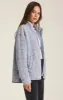 Bonfire Knit Denim Jacket | Washed Indigo sold by Bella Chic