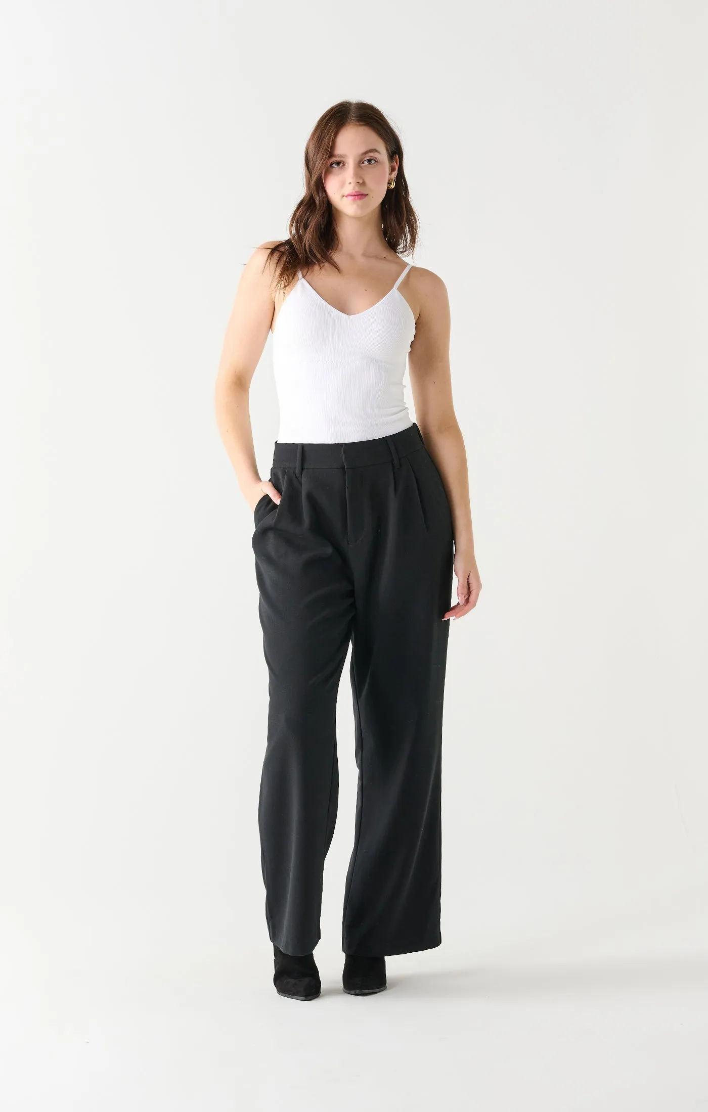 Wide Leg Trouser | Black sold by Bella Chic product image thumbnail 4