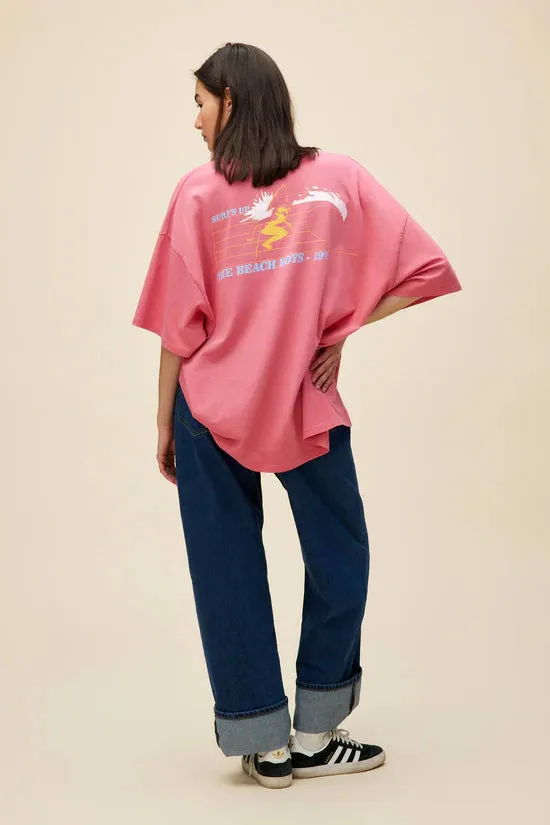 The Beach Boys Surfs Up OS Tee | Rose Water sold by Bella Chic product image thumbnail 2