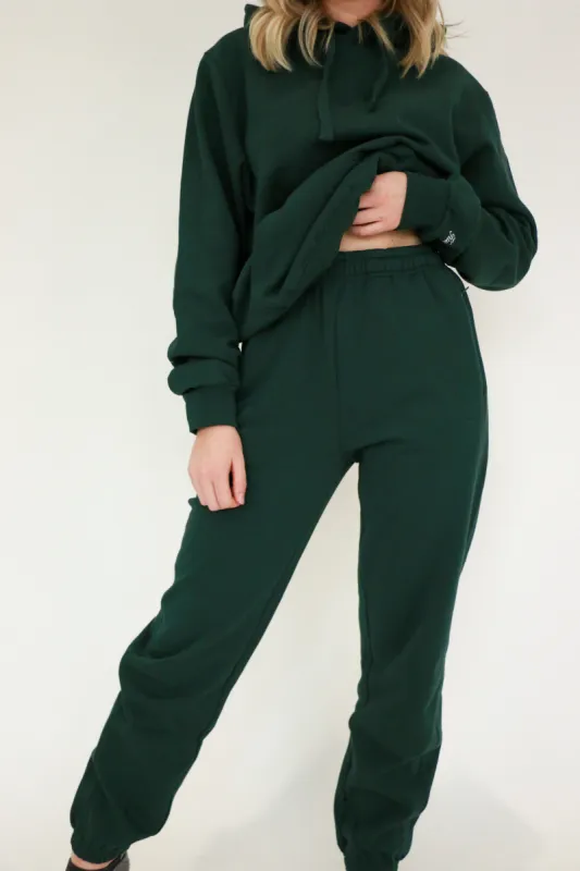 Perfect Sweatpants 2.0 | Deep Green sold by Bella Chic