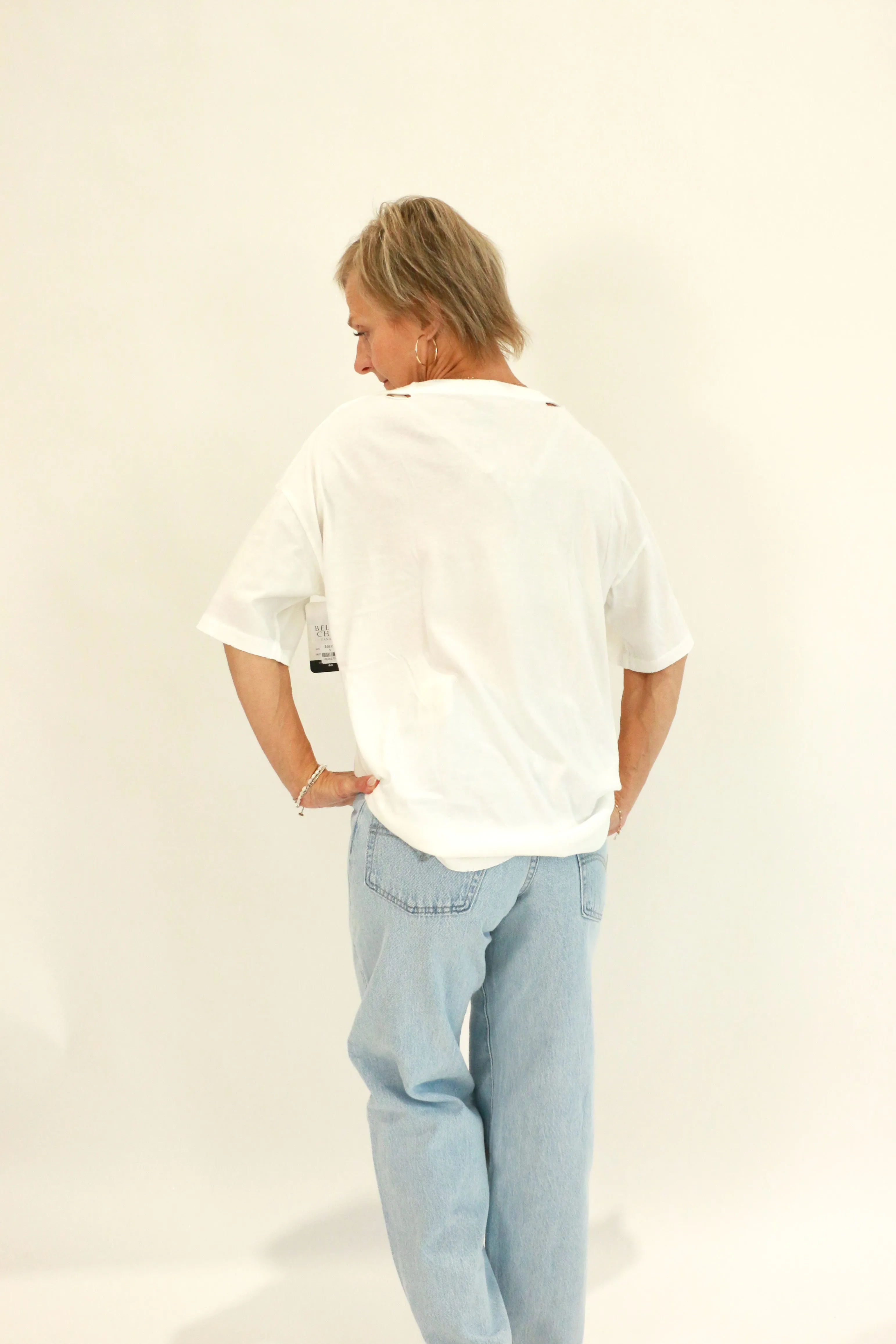 Farmer's Market Fruit Oversized Graphic Tee sold by Bella Chic product image thumbnail 3