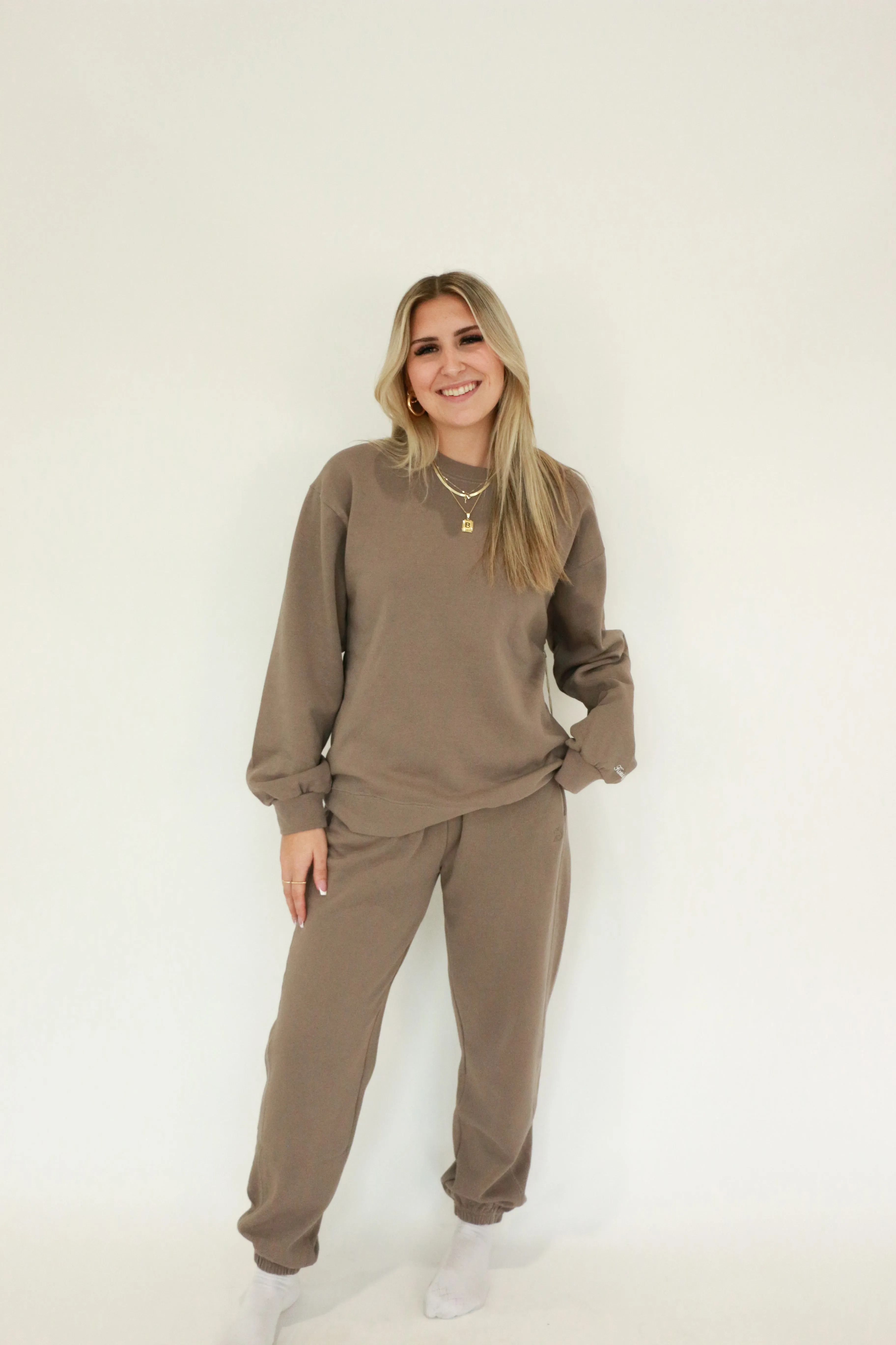 Perfect Sweatpants 2.0 | Taupe sold by Bella Chic product image thumbnail 3