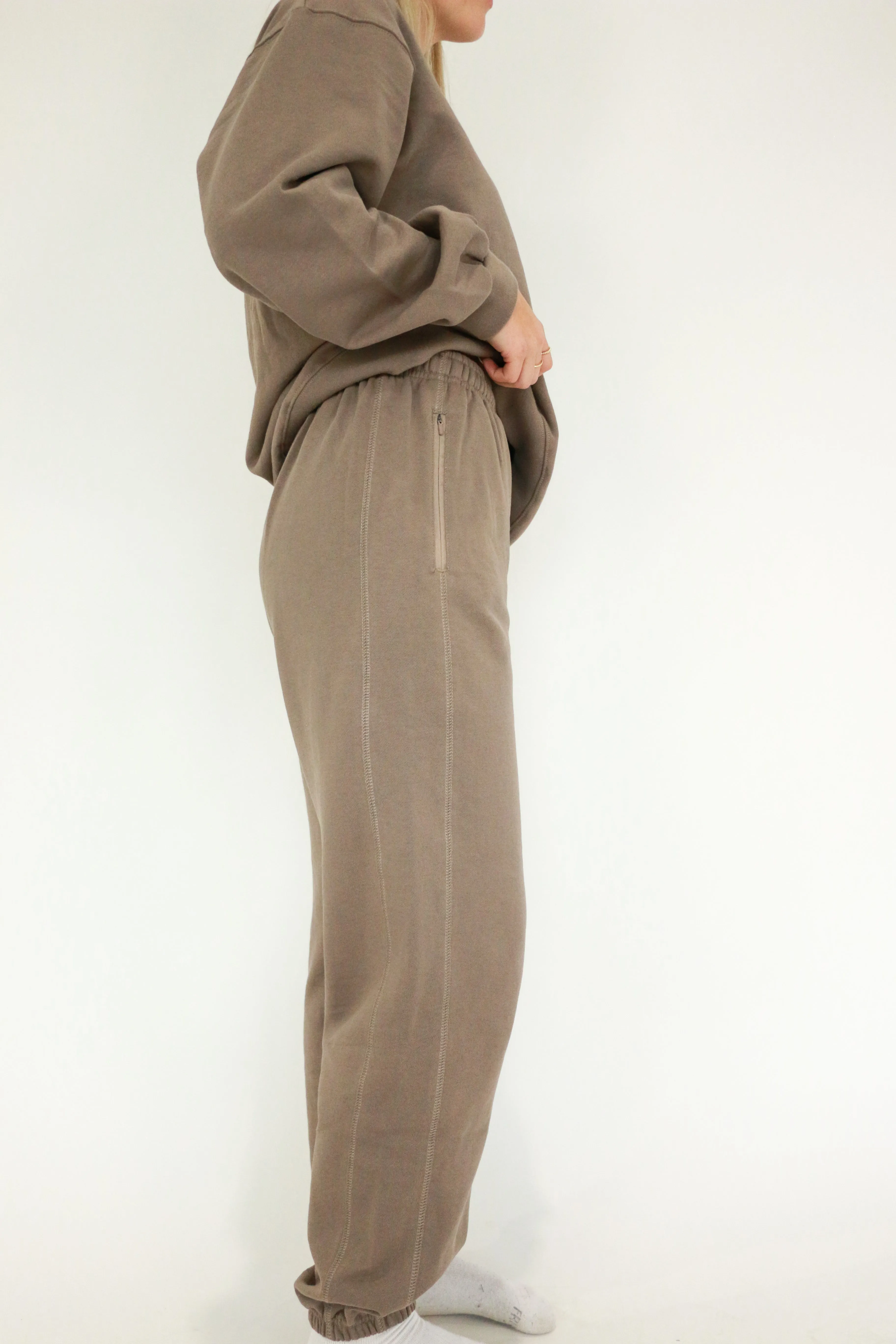 Perfect Sweatpants 2.0 | Taupe sold by Bella Chic product image thumbnail 2