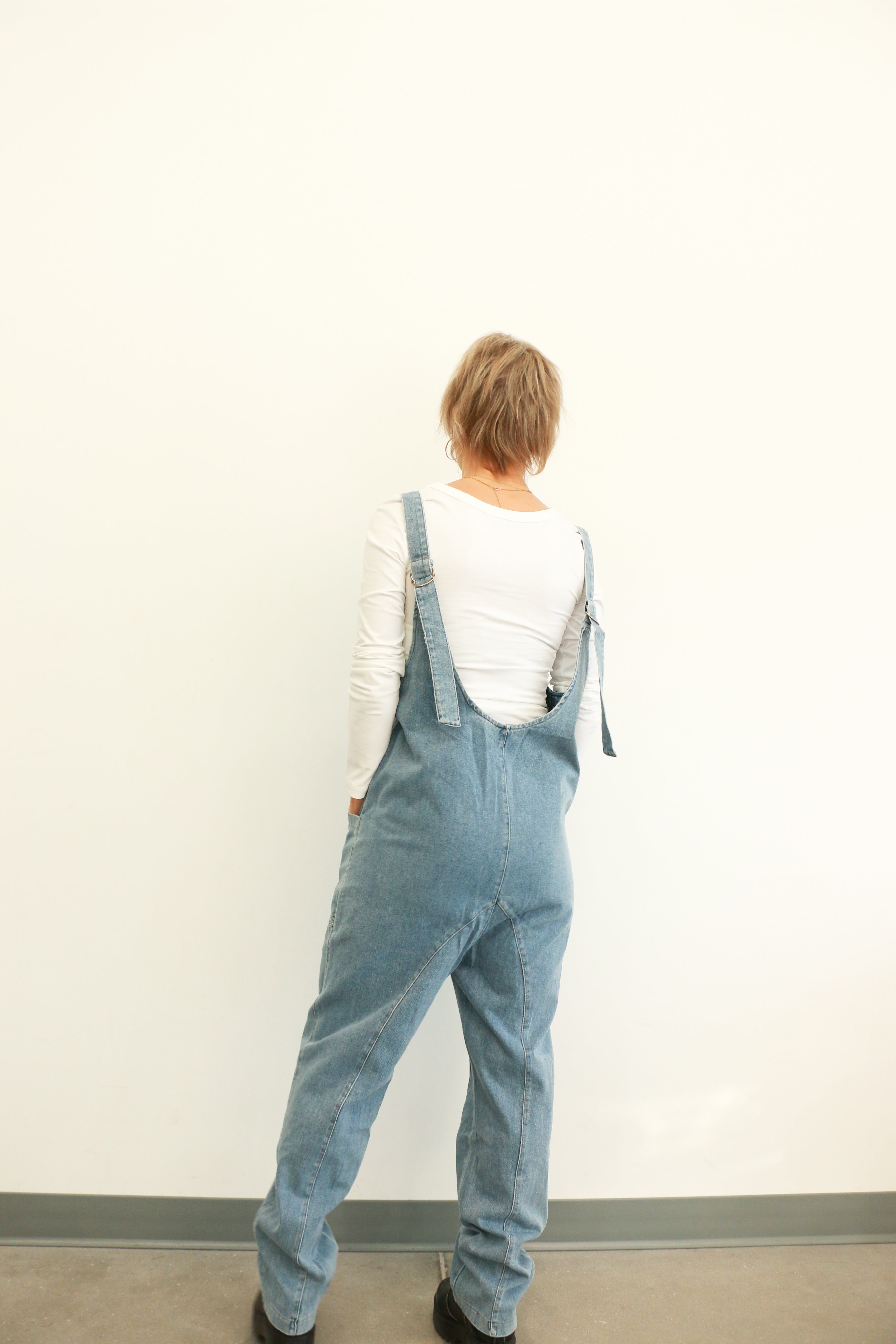Denim Jumpsuit | Light Blue sold by Bella Chic product image thumbnail 2