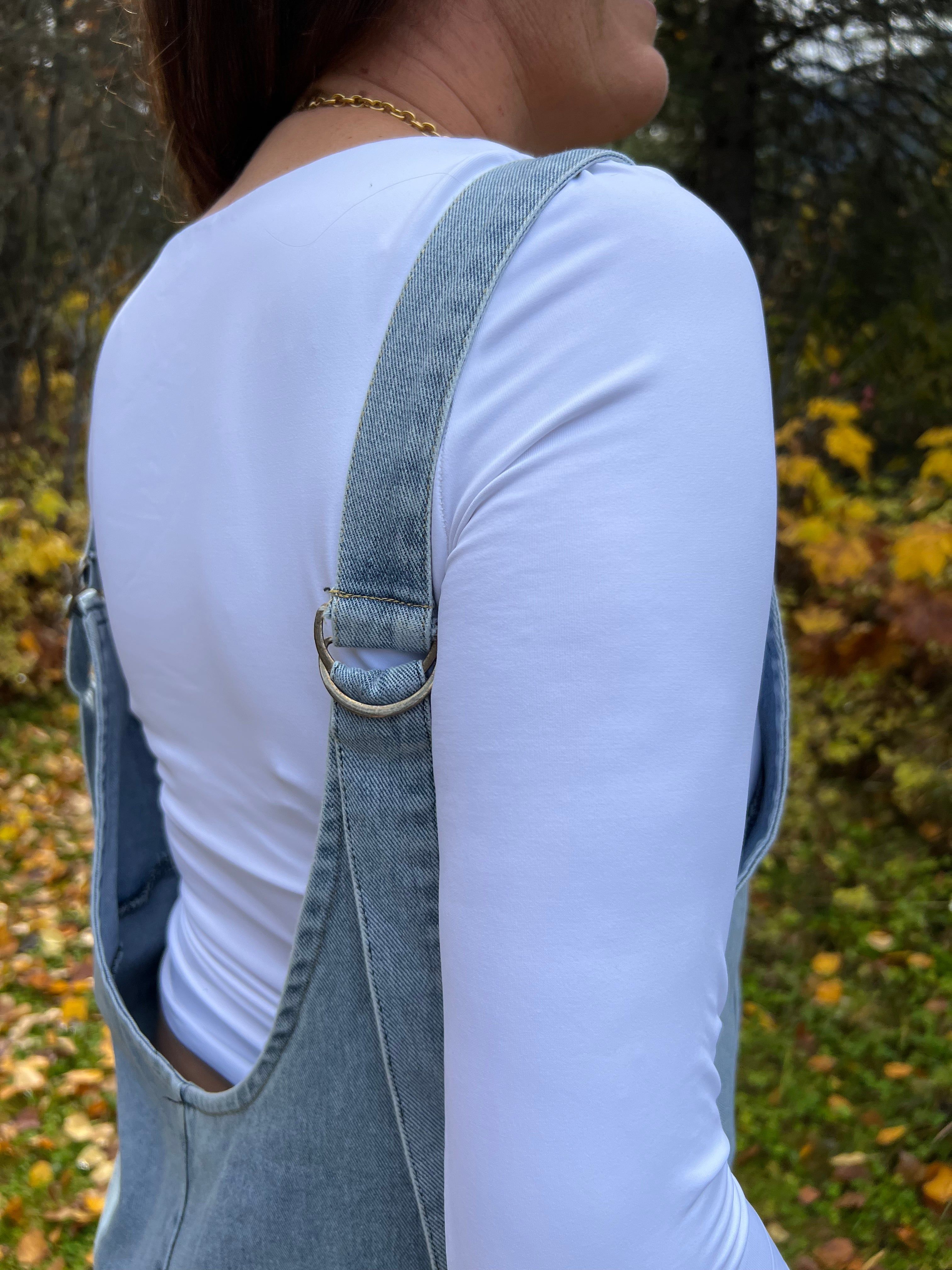 Denim Jumpsuit | Light Blue sold by Bella Chic product image thumbnail 5