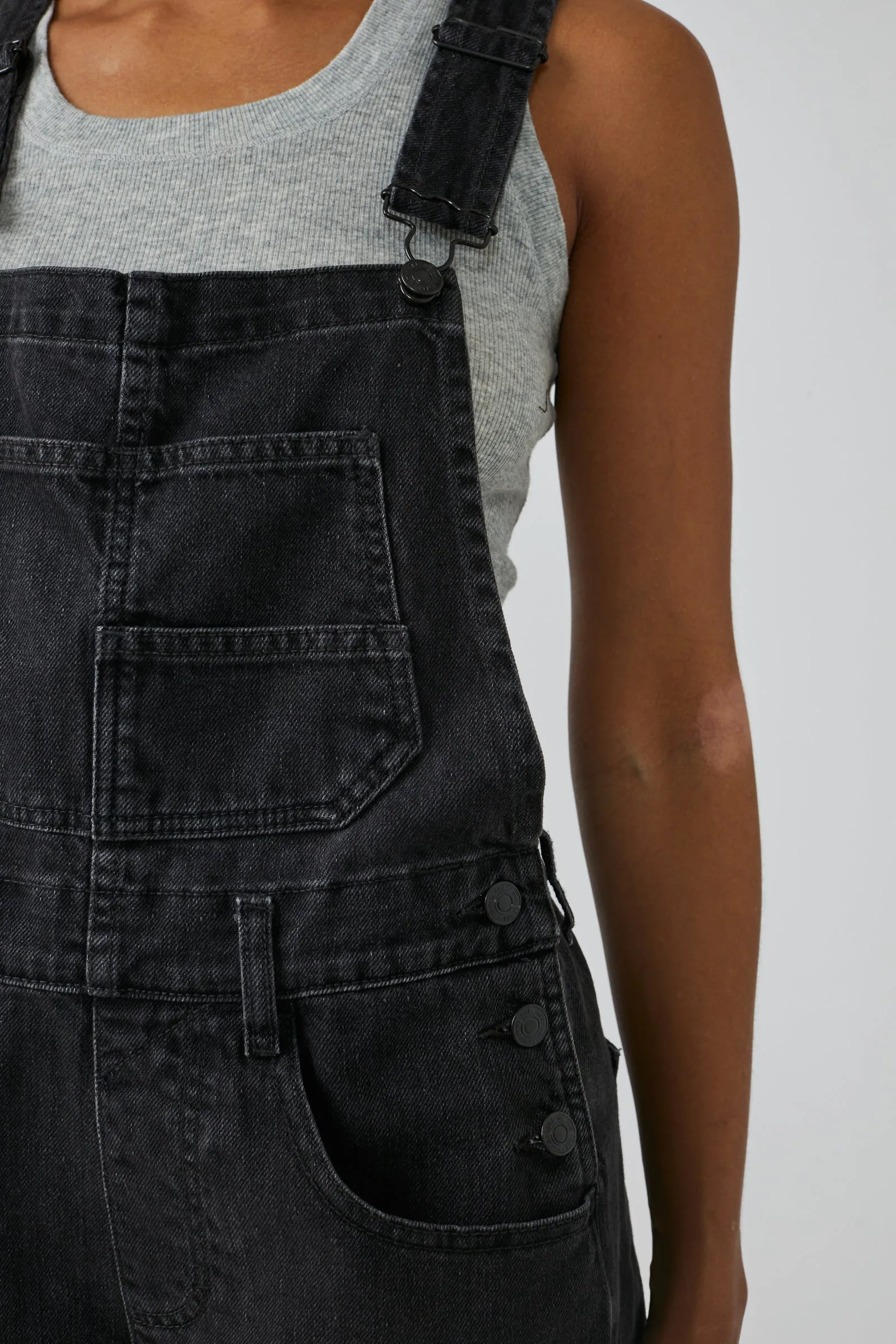 Ziggy Shortalls | Mineral Black sold by Bella Chic product image thumbnail 4