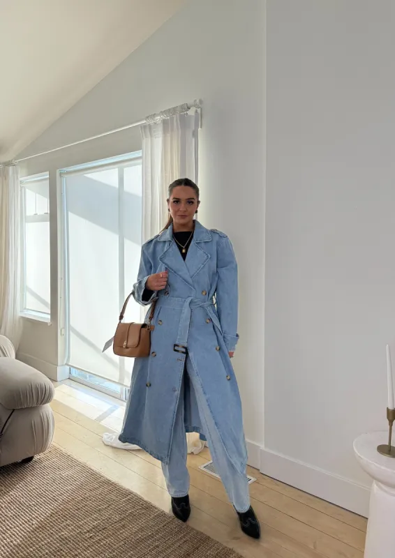 The Denim Trench Coat sold by undefined