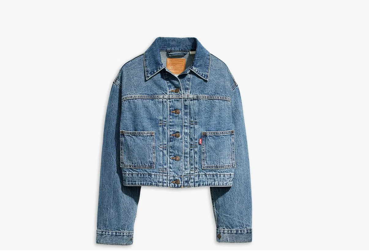 Tailored 90s Trucker | Missed My Flight sold by Bella Chic product image thumbnail 3