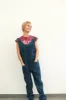 Denim Jumpsuit | Sapphire Blue sold by Bella Chic