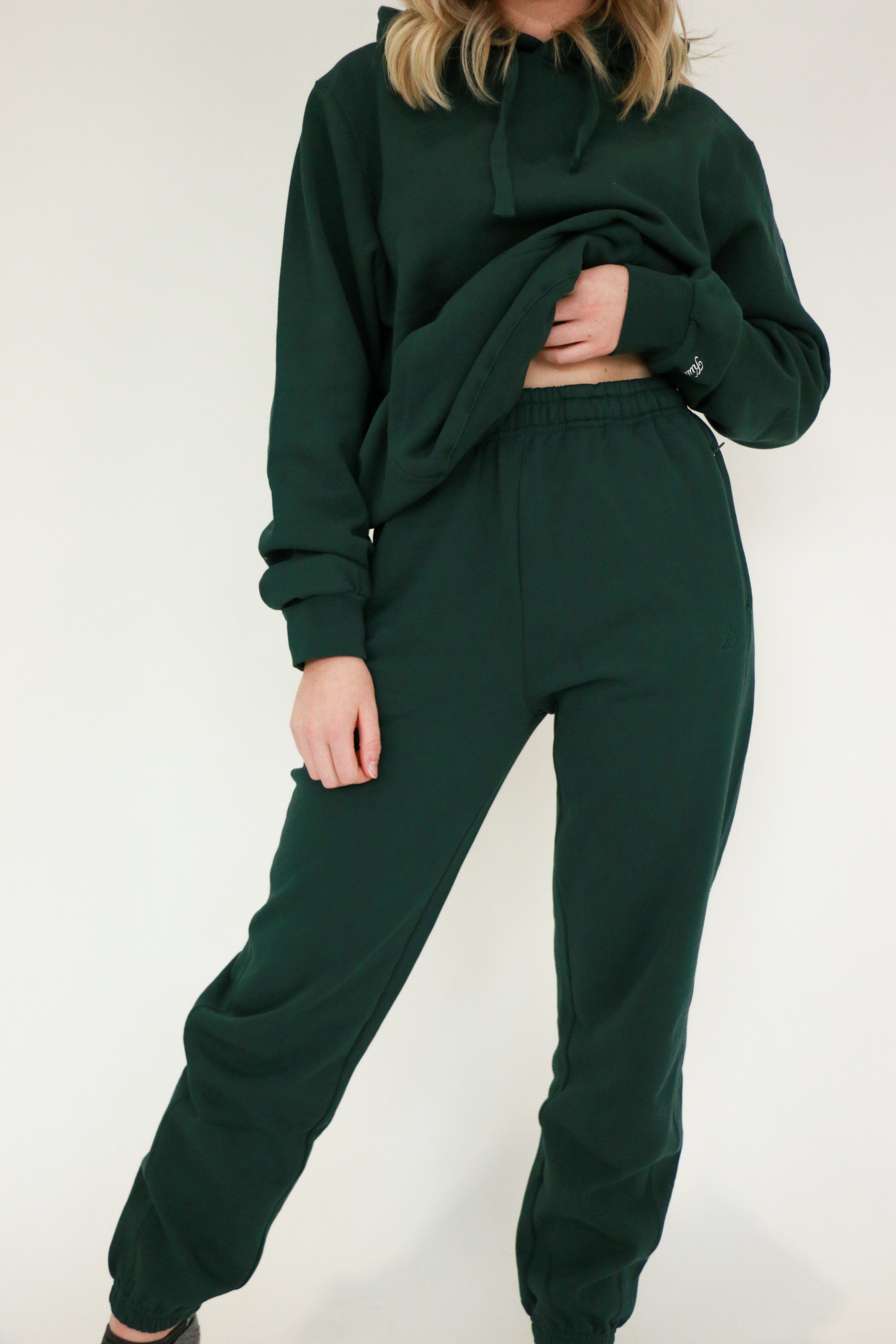 Perfect Sweatpants 2.0 | Deep Green sold by Bella Chic