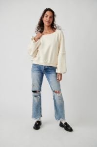Sweet Deets Sweatshirt | Cheesecake sold by Bella Chic