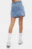 Mini Denim Skirt | Mid Blue sold by Bella Chic