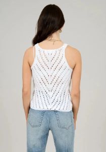 Talia Tank Top | White sold by Bella Chic