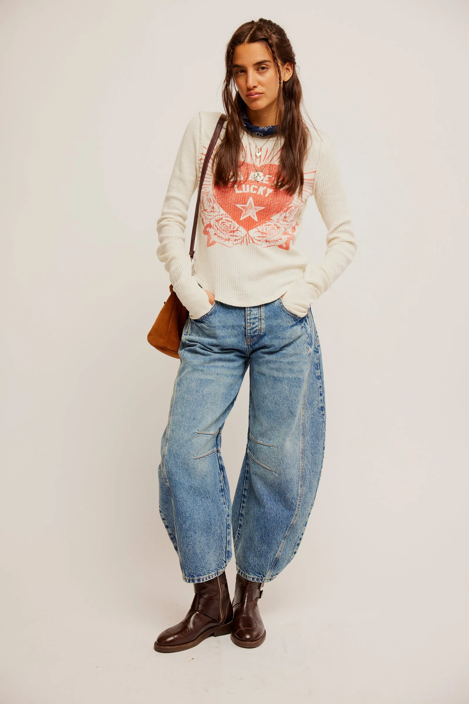 Lucky Locket Tee | Ivory sold by Bella Chic product image thumbnail 5