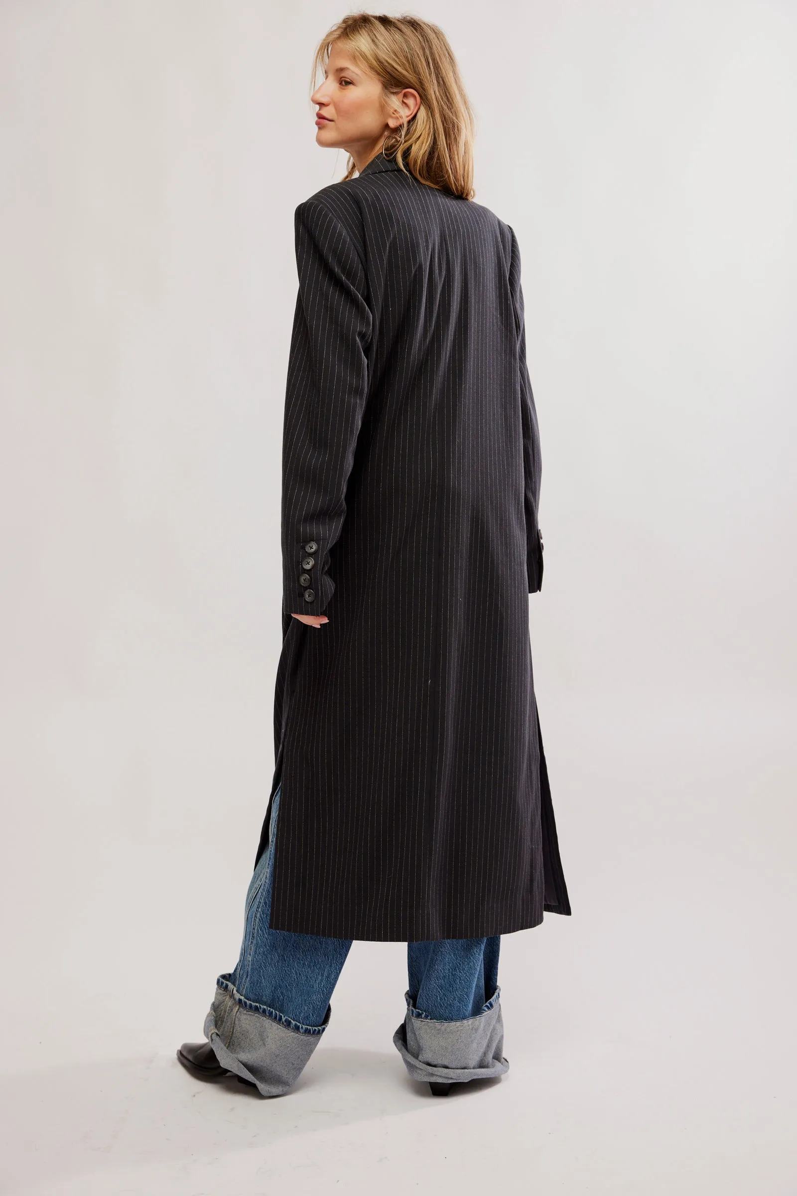 Hailey Duster | Black Combo sold by Bella Chic product image thumbnail 4