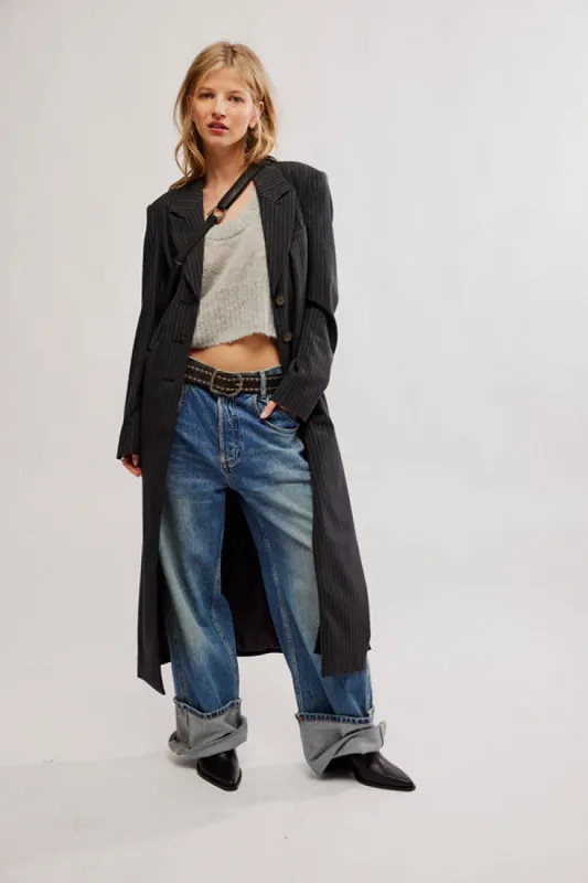 Hailey Duster | Black Combo sold by Bella Chic