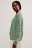 Frankie Cable Sweater | Sea Spray sold by Bella Chic
