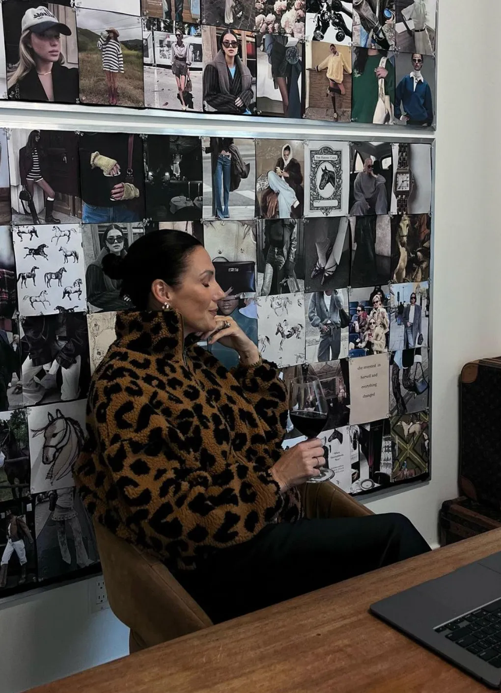 Leopard Sherpa Zip Jacket | Brown Leopard sold by Bella Chic product image thumbnail 5