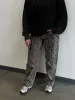 Low Rise Straight Leg Pant | Leopard sold by Bella Chic