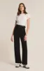 Modern Slub Tee | White sold by Bella Chic