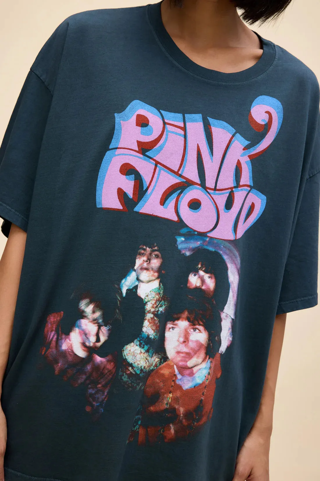 Pink Floyd UFO Club 1967 OS Tee | Vintage Black sold by Bella Chic product image thumbnail 2