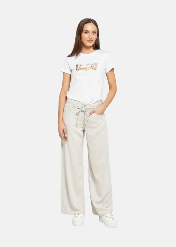 XL Straight Linen | Crystal Grey sold by Bella Chic