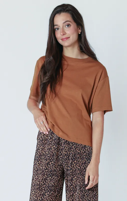 Essential Tee | Toffee sold by Bella Chic