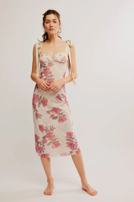 Printed Got Glam Slip Dress sold by Bella Chic
