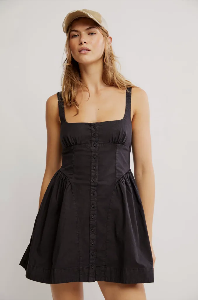 Astrid Oxford Mini Dress sold by Bella Chic