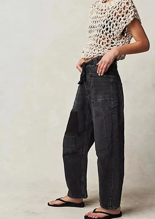 Moxie Low Slung Pull On Jeans sold by Bella Chic product image thumbnail 3