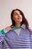 Classic Striped Crew sold by Bella Chic