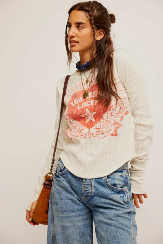 Lucky Locket Tee sold by Bella Chic