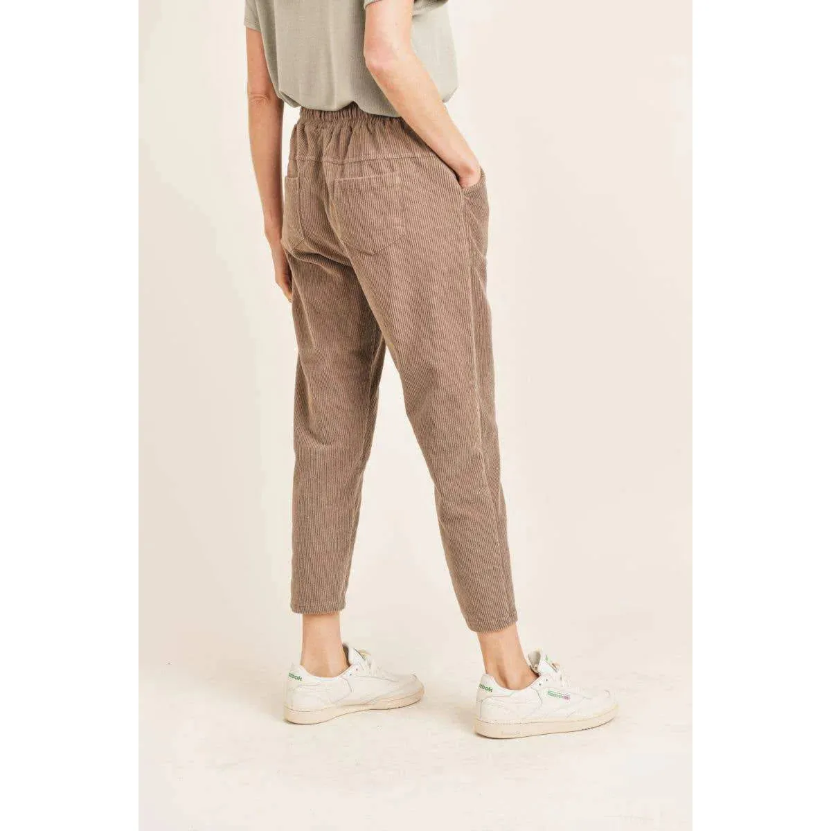 Softcore Cord Pant | Mocha sold by Bella Chic product image thumbnail 3