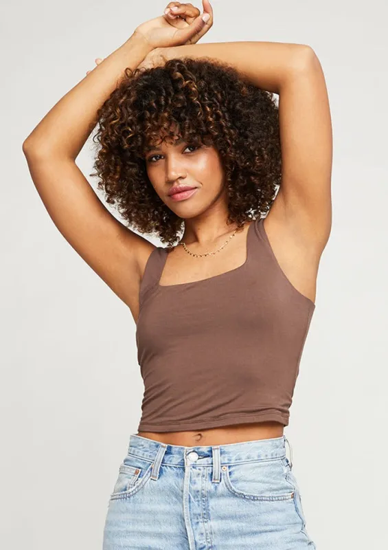 Donna Tank | Walnut sold by Bella Chic