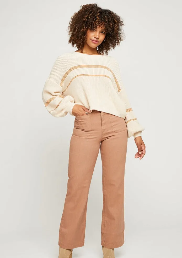 Fulton Pants | Latte sold by Bella Chic product image thumbnail 3