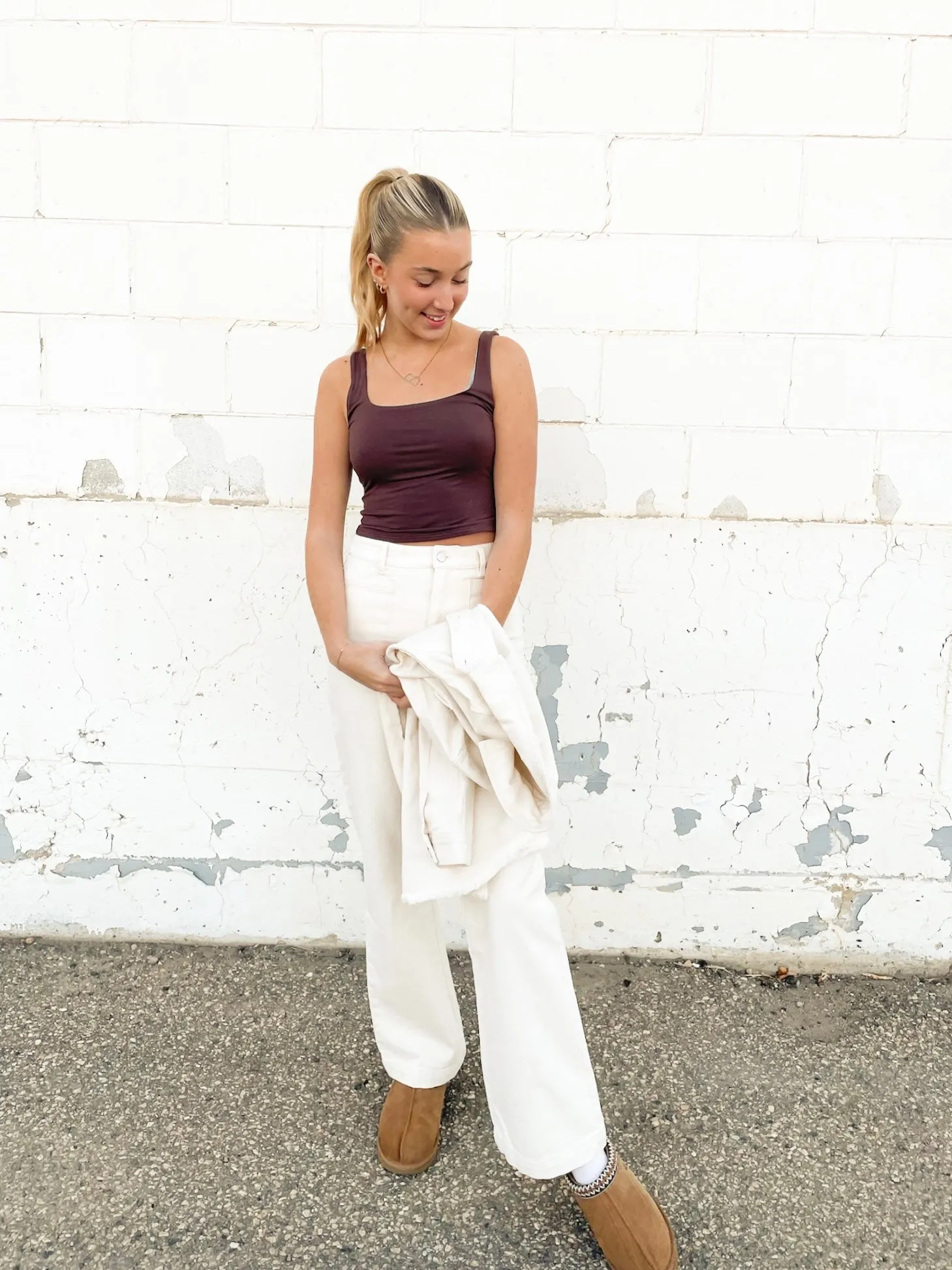 Fulton Pants | Natural sold by Bella Chic product image thumbnail 4