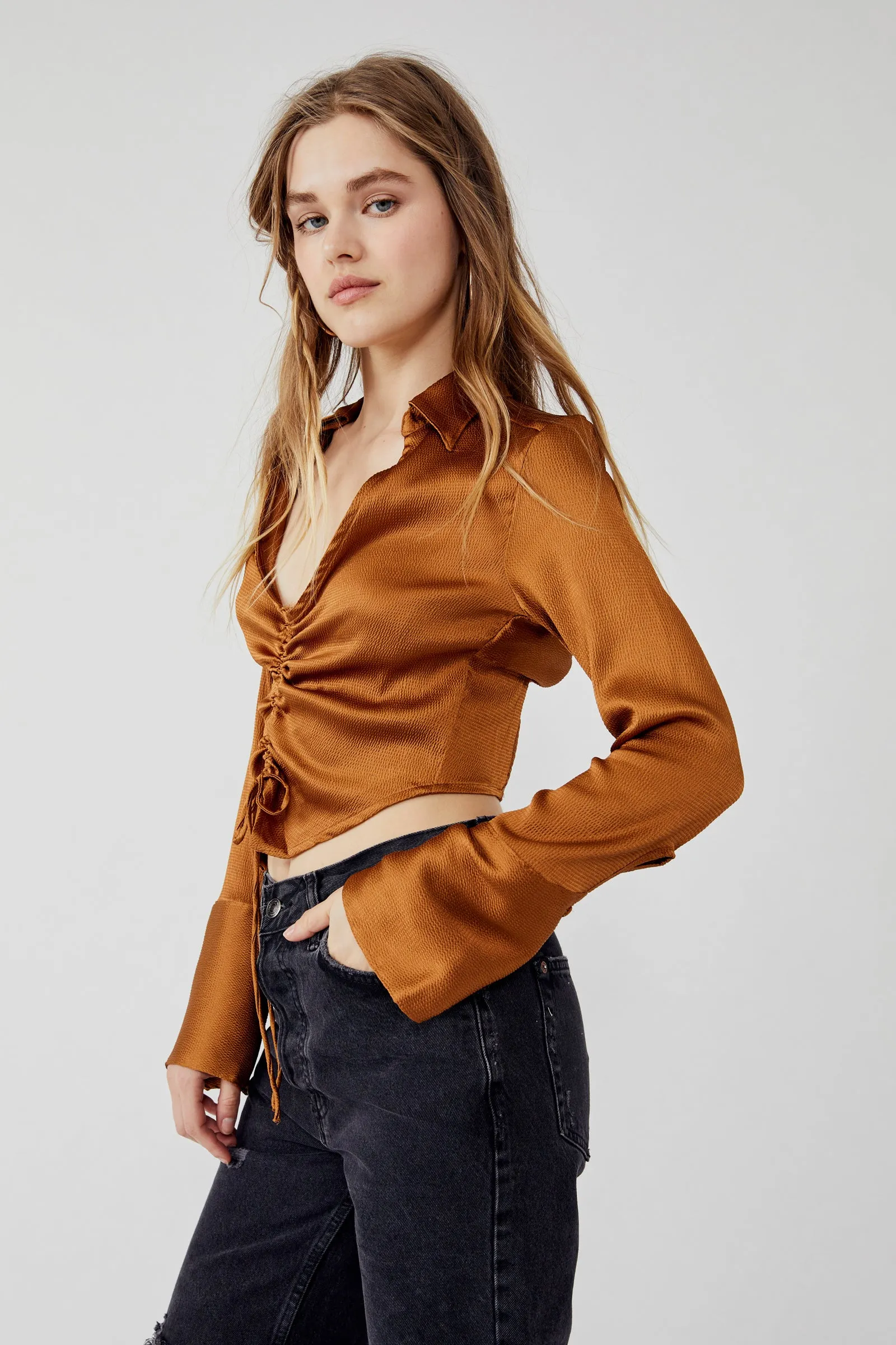 Free People Aurora Blouse sold by Bella Chic product image thumbnail 5