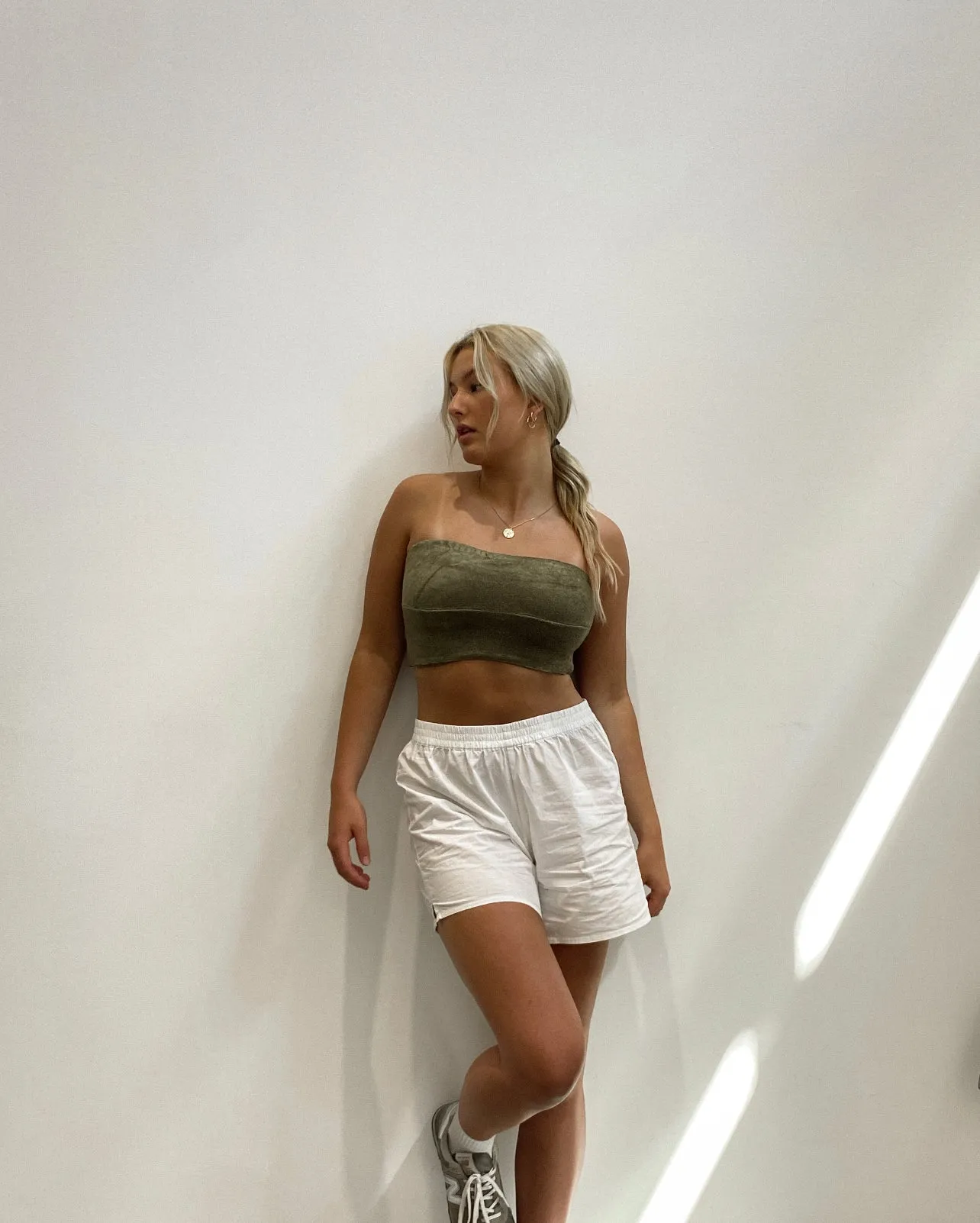 Mia Tube Top | Olive sold by Bella Chic product image thumbnail 4