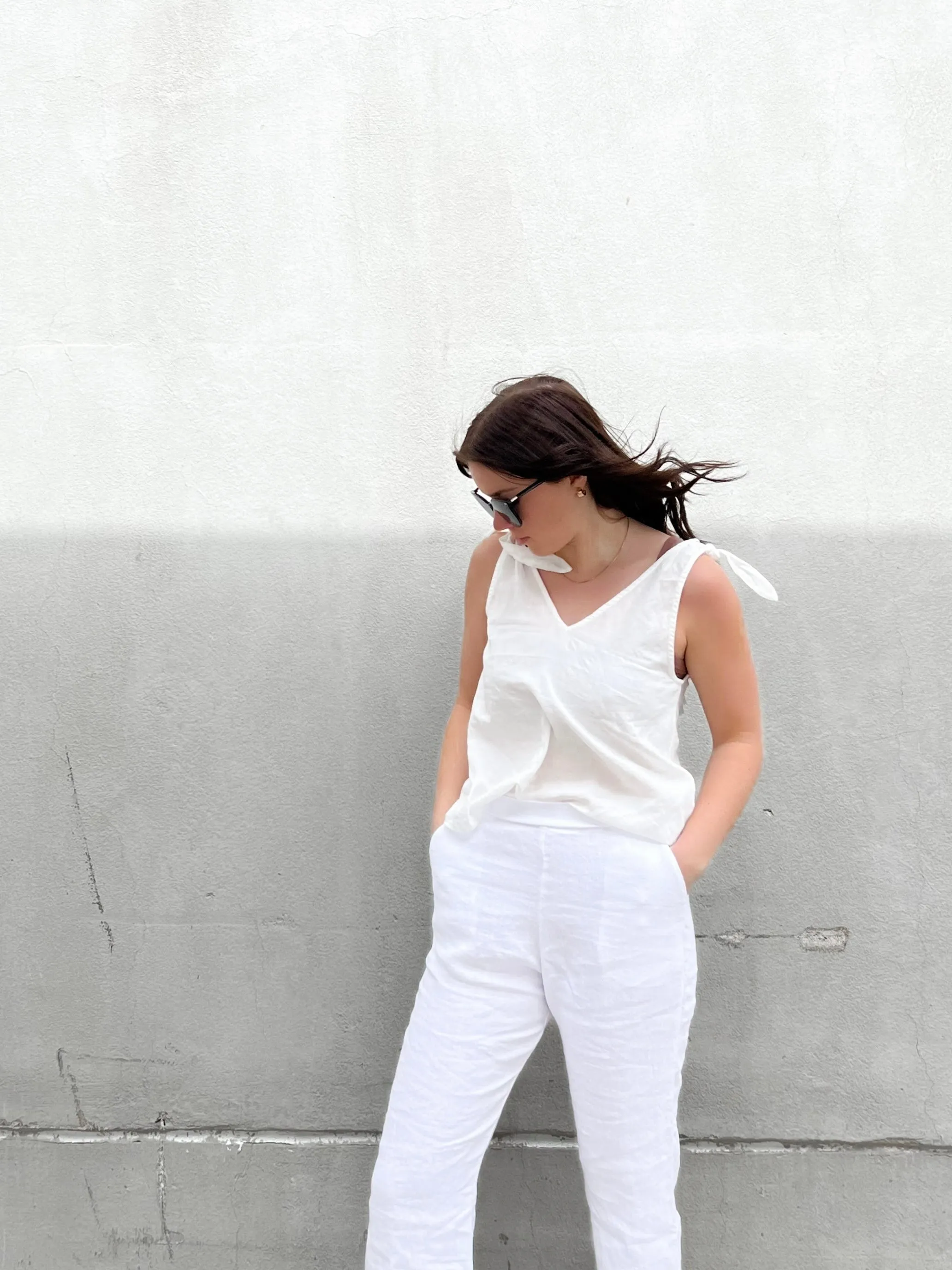 Seri Tank | Ecru sold by Bella Chic