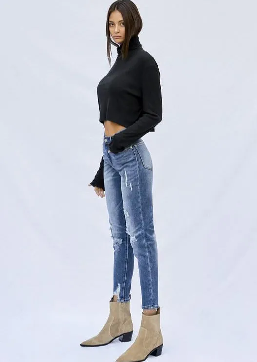 Gemma Girlfriend Jeans sold by Bella Chic