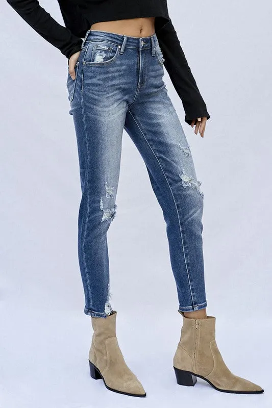 Gemma Girlfriend Jeans sold by Bella Chic product image thumbnail 3