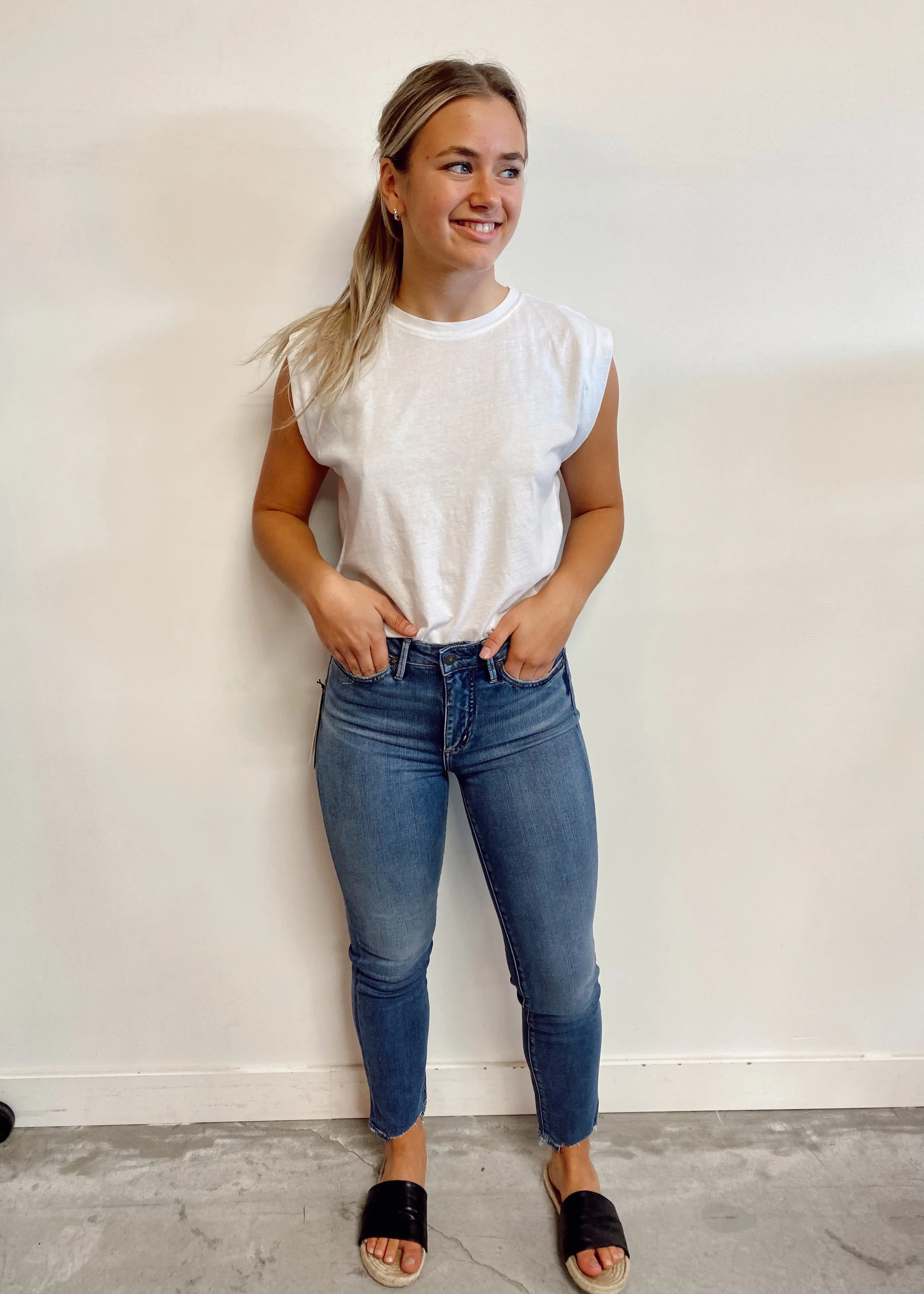 Isbister Slim Leg Jean | Archetype sold by Bella Chic