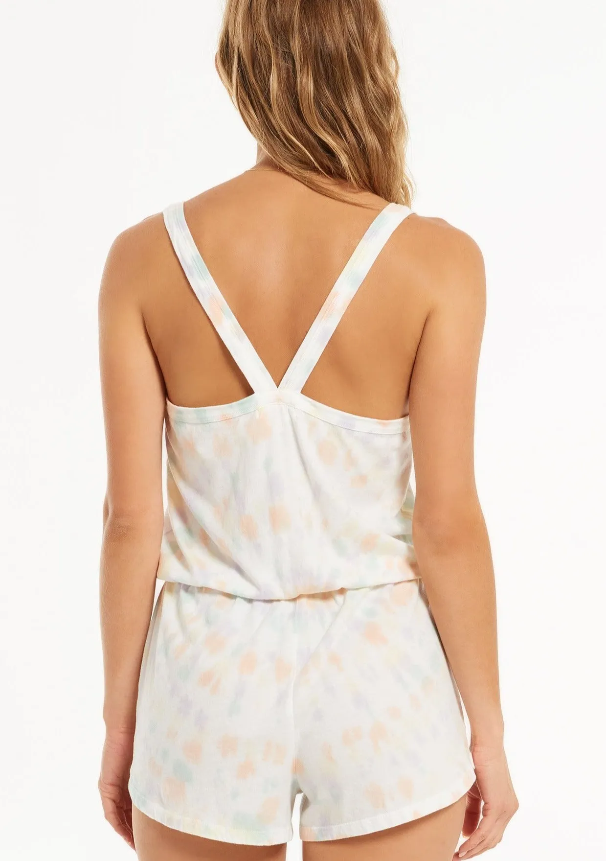 Organic Breezy Tie-Dye Romper sold by Bella Chic product image thumbnail 3