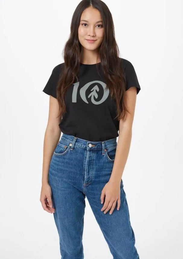 Tentree Classic Tee | Meteorite Black sold by Bella Chic