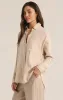 The Perfect Linen Stripe Top sold by Bella Chic