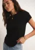 Modern Slub Tee sold by Bella Chic