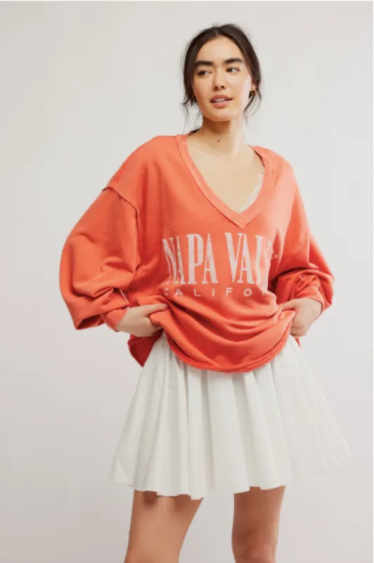 We The Free Venice V Neck Graphic sold by Bella Chic