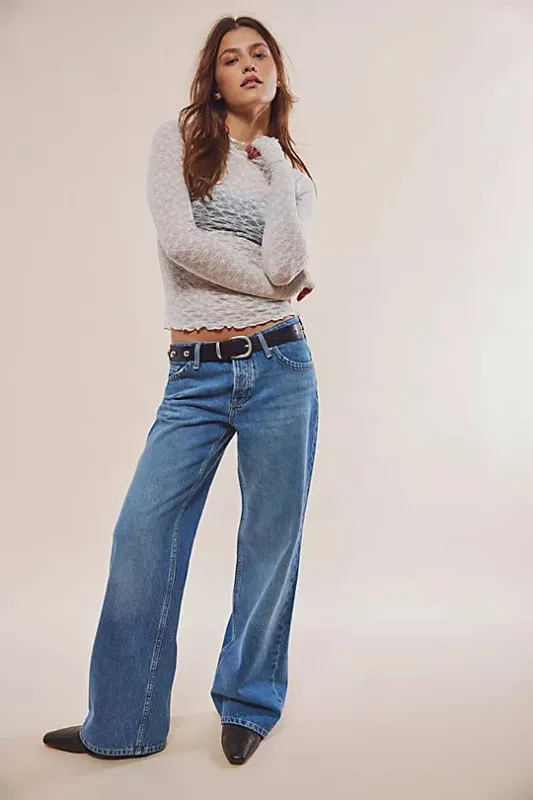We The Free Tennessee Low-Rise Boyfriend Jeans | Cowboy Romance made by Free People