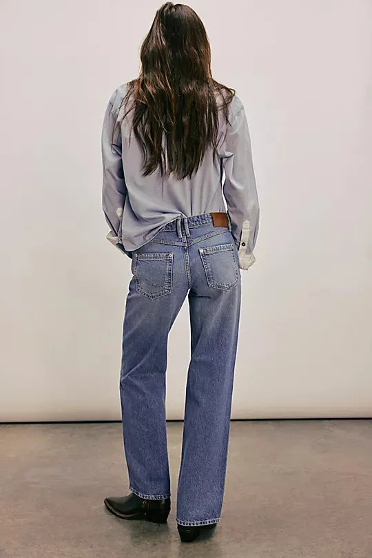 We The Free Tennessee Low-Rise Boyfriend Jeans | Cowboy Romance sold by Bella Chic product image thumbnail 3