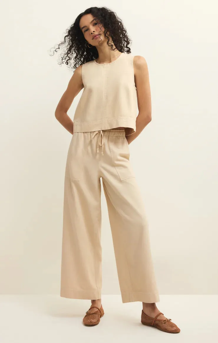 Daycation Twill Ankle Pant sold by Bella Chic product image thumbnail 2